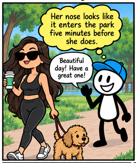 Dicky's Day at the Park - Panel 1