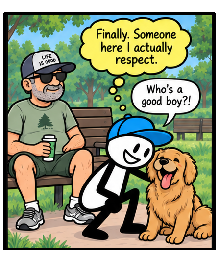 Dicky's Day at the Park - Panel 4