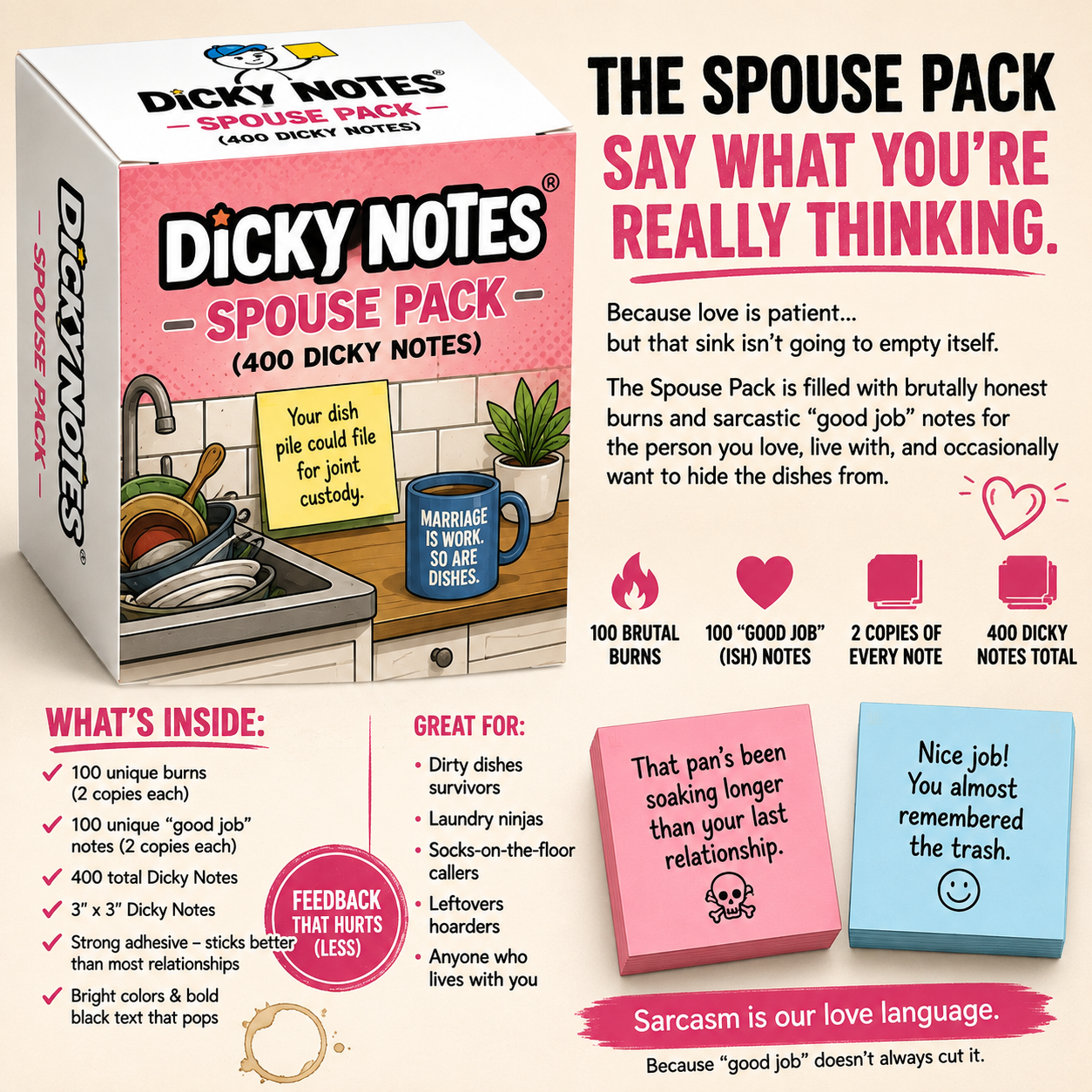 Dicky Notes Spouse Pack