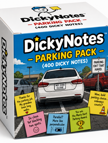 Parking Pack Dicky Notes
