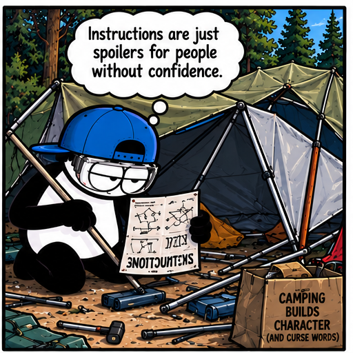Dicky Goes Camping - Panel 2