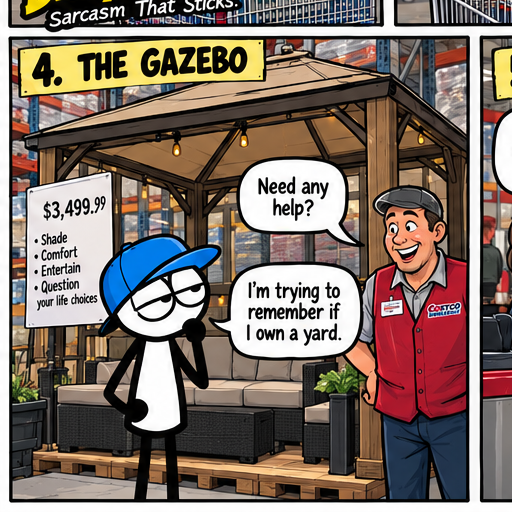 Dicky Goes to Costco - Panel 4
