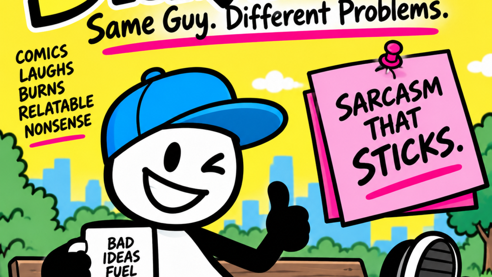 DickyNotes_ Sarcasm That Sticks